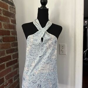 J.Crew collection halter new with tags nautical